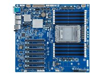 Gigabyte MU92-TU1 - 1.X - hovedkort - utvidet ATX (E-ATX) - LGA4189-sokkel - C621A Chipset - USB 3.0 - 2 x 10 Gigabit LAN - innbygd grafikk 9MU92TU1MR-00