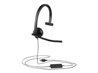 Logitech H570e - Hodesett - on-ear - kablet - USB-C - Certified for Microsoft Teams 981-001427