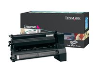 Lexmark - Magenta - original - tonerpatron LCCP, LRP - for Lexmark C780dn, C780dtn, C780n, C782dn, C782dtn, C782n, X782e C780A1MG