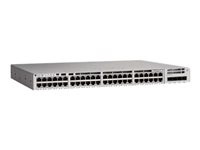 Cisco Catalyst 9200L - Network Essentials - switch - L3 - Styrt - 48 x 10/100/1000 + 4 x 10 Gigabit SFP+ (opplenke) - rackmonterbar C9200L-48T-4X-E