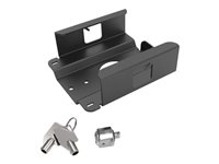 Compulocks Apple TV Security Mount (4K 3rd Gen) (2022) - Monteringssett (sikkerhetsbrakett, låsehodemontering) - Ventilert - for medieboks - låsbar - høyverdig aluminium - svart - for Apple TV 4K (3rd generation) ATVEN43