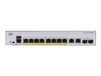 Cisco Business 250 Series CBS250-8P-E-2G - Switch - L3 - smart - 8 x 10/100/1000 (PoE+) + 2 x kombo for Gigabit Ethernet/Gigabit SFP - rackmonterbar - PoE+ (67 W) CBS250-8P-E-2G-EU