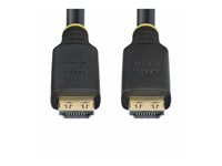 StarTech.com - High Speed - HDMI-kabel - HDMI hann til HDMI hann - 15 m - skjermet - svart - halogenfri, aktiv, 4K 60Hz støtte, 1440p (UWQHD) støtter 144 Hz, støtte for 1080p 240 Hz HDMI2-CABLE-GRIP-15M
