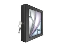 Compulocks iPad Air M2 & M3 11", Apex Enclosure AV Conference Capsule - Black - Monteringssett (hus, kapsel) - for nettbrett - låsbar - metallramme, høyverdig stål - svart - skjermstørrelse: 11" - skranketopp, veggmonterbar - for Apple 11-inch iPad Air M2 Wi-Fi, M2 Wi-Fi + Cellular, M3 Wi-Fi, M3 Wi-Fi + Cellular 341B11APXB