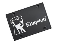 Kingston KC600 - SSD - kryptert - 2 TB - intern - 2.5" - SATA 6Gb/s - 256-bit AES-XTS - TCG Opal Encryption, Self-Encrypting Drive (SED) SKC600/2048G