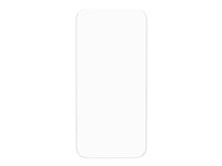 OtterBox Premium - Skjermbeskyttelse for mobiltelefon - antimikrobiell, for skjermmaskin - glass - blank - for Apple iPhone 15 Pro 77-93944