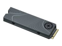 Seagate FireCuda ZP1000GM3A033 - Beskar Ingot Drive Special Edition - SSD - 1 TB - intern - M.2 2280 - PCIe 4.0 x4 (NVMe) - integrert kjøle - med 3-års Seagate Rescue Data Recovery ZP1000GM3A033