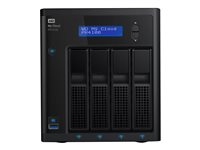 WD My Cloud PR4100 WDBNFA0000NBK - NAS-server - 4 brønner - RAID RAID 0, 1, 5, 10, JBOD - RAM 4 GB - Gigabit Ethernet WDBNFA0000NBK-EESN