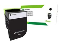 Lexmark - Svart - original - tonerpatron - for Lexmark CX410de, CX410dte, CX410e, CX510de, CX510dhe, CX510dthe 80C2HKE