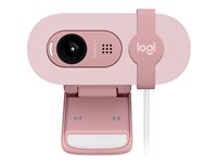 Logitech BRIO 100 - Nettkamera - farge - 2 MP - 1920 x 1080 - 720p, 1080p - lyd - USB 960-001623