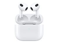 Apple AirPods with MagSafe Charging Case - 3. generasjon - True wireless-hodetelefoner med mikrofon - ørepropp - Bluetooth MME73DN/A