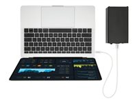 StarTech.com 1.6ft (50cm) Thunderbolt 3 Cable, 40Gbps, 100W PD, 4K/5K Video, Thunderbolt-Certified, Compatible w/ TB4/USB 3.2/DisplayPort - Thunderbolt-kabel - 24 pin USB-C (hann) til 24 pin USB-C (hann) - USB 3.1 Gen 2 / Thunderbolt 3 / DisplayPort 1.2 - 50 cm - 4K-støtte - hvit - for P/N: CDP2HDUACP, CDP2HDUACPW, PEXUSB321C, TB33A1C TBLT34MM50CW