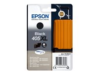 Epson 405XL - 18.9 ml - XL - svart - original - blære med RF/lyd-alarm - blekkpatron - for WorkForce WF-7310, 7830, 7835, 7840; WorkForce Pro WF-3820, 3825, 4820, 4825, 4830 C13T05H14020