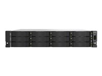 QNAP TS-H1277AXU-RP - NAS-server - 12 brønner - kan monteres i rack - SATA 6Gb/s - RAID RAID 0, 1, 5, 6, 10, 50, JBOD, 60 - RAM 16 GB - 2.5 Gigabit Ethernet / 10 Gigabit Ethernet - iSCSI støtte - 2U TS-H1277AXU-RP-R5-16G