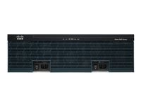 Cisco 3945E - Voice Bundle - ruter - - tale / fax modul - 1GbE - WAN-porter: 4 - rackmonterbar CISCO3945E-V/K9