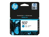 HP 937 - Cyan - original - blekkpatron 4S6W2NE#301