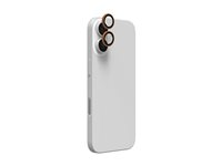 ZAGG InvisibleShield Premium GL - Linsebeskytter for mobiltelefon - oransje - for Apple iPhone 16, 16 Plus, 17 200119645