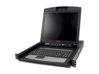 APC LCD Console - KVM-konsoll - 17" AP5717F