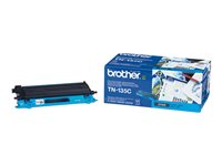 Brother TN135C - Høy ytelse - cyan - original - tonerpatron - for Brother DCP-9040, 9042, 9045, HL-4040, 4050, 4070, MFC-9420, 9440, 9450, 9840 TN135C