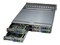 Supermicro BigTwin SuperServer 221BT-HNC8R - rackmonterbar - ingen CPU - 0 GB - uten HDD SYS-221BT-HNC8R