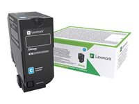 Lexmark - Cyan - original - tonerpatron LCCP, LRP, Lexmark Corporate - for Lexmark CS720de, CS720dte, CS725de, CS725dte, CX725de, CX725dhe, CX725dthe 74C20CE