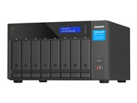 QNAP TVS-H874 - NAS-server - 8 brønner - SATA 6Gb/s - RAID RAID 0, 1, 5, 6, 10, 50, JBOD, 60, RAID TP, TM - RAM 32 GB - 2.5 Gigabit Ethernet - iSCSI støtte TVS-H874-I7-32G