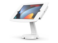 Compulocks iPad 10.2" Space Enclosure Mast Counter Stand - Monteringssett (hus, stativ) - for nettbrett - låsbar - stål, aluminium - hvit - skjermstørrelse: 10.2" - skranke - for Apple 10.2-inch iPad (7. generasjon, 8. generasjon, 9. generasjon) 333W102IPDSW