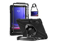 Insmat - Baksidedeksel for nettbrett - robust - rugged armor - polykarbonat, gummi, termoplast-polyuretan (TPU) - for Samsung Galaxy Tab S8, Tab S9 652-1287