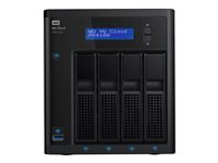 WD My Cloud PR4100 WDBNFA0640KBK - Pro Series - NAS-server - 4 brønner - 64 TB - HDD 16 TB x 4 - RAID RAID 0, 1, 5, 10, JBOD - RAM 4 GB - Gigabit Ethernet WDBNFA0640KBK-EESN