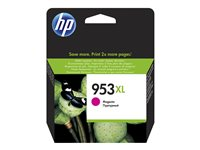 HP 953XL - 18.5 ml - Høy ytelse - magenta - original - blister - blekkpatron - for Officejet Pro 77XX, 82XX, 87XX F6U17AE#BGX