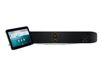 Poly Studio X72 - Uten strømledning - videokonferansesett (videolinje, Poly TC10-berøringskontroller) - Zoom Certified, Certified for Microsoft Teams - svart - TAA-samsvar A4MB1AA#AC3