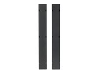 APC - Paneldekke for rackkabelstyring - svart - 45U - TAA-samsvar (en pakke 2) - for NetShelter SX AR7586