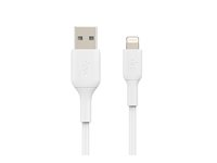 Belkin BoostCharge - Lightning-kabel - Lightning hann til USB hann - 2 m - hvit CAA001BT2MWH