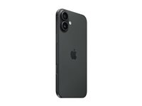 Apple iPhone 16 Plus - 5G smartphone - dobbelt-SIM / Internminne 256 GB - OLED-display - 6.7" - 2796 x 1290 pixels - 2x bakkameraer 48 MP, 12 MP - front camera 12 MP - svart MXWN3QN/A