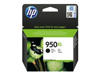 HP 950XL - 53 ml - Høy ytelse - svart - original - Officejet - blekkpatron - for Officejet Pro 251dw, 276dw, 8100, 8600, 8610, 8620, 8630 CN045AE#301