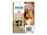 Epson 378 - 4.8 ml - lys magenta - original - blære med RF/lyd-alarm - blekkpatron - for Expression Home XP-8605, XP-8606; Expression Photo XP-8500 Small-in-One, XP-8700 C13T37864020