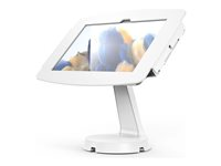 Compulocks Galaxy Tab A8 10.5" Space Enclosure Mast Counter Stand - Monteringssett (hus, stativ) - for nettbrett - låsbar - stål, aluminium - hvit - skjermstørrelse: 10.5" - skranke - for Samsung Galaxy Tab A8 333W105GA8SW