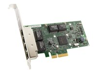 Broadcom BCM5719-4P - Nettverksadapter - PCIe 2.0 x4 lav profil - Gigabit Ethernet x 4 BCM95719A1904AC