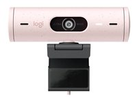 Logitech BRIO 500 - Nettkamera - farge - 1920 x 1080 - 720p, 1080p - lyd - USB-C 960-001421